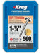 Kreg Zinc Screws SML-C125-500 32mm 500 Units 0