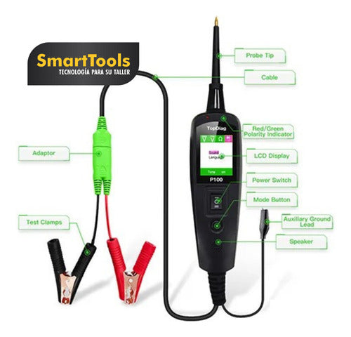 JDIAG Topdiag P100 Logic Probe 4