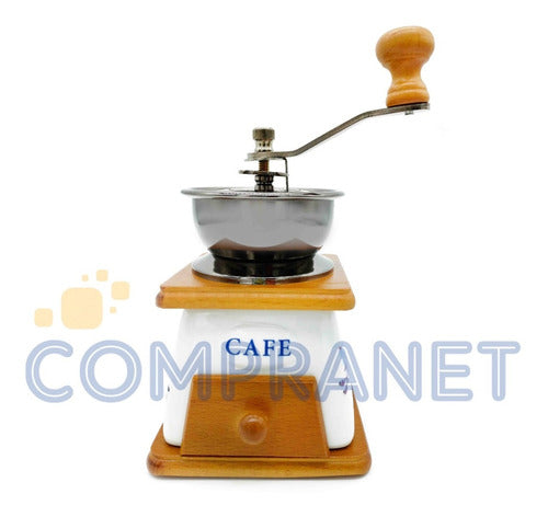 Compranet Coffee Grinder Ceramic Printed, Manual, Adjustable, 11896 2