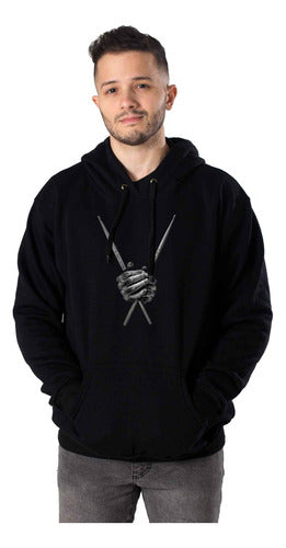 De Hoy No Pasa Batería Music Instrument Hoodie 0