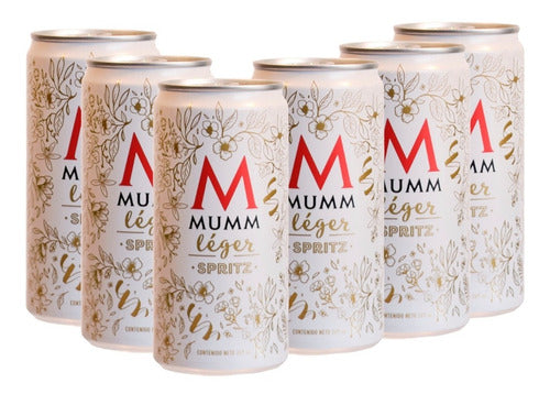 Mumm Leger Spritz Pack X 6 Latas Champaña 269 Ml 0