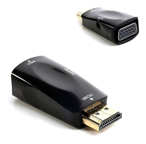 In.co Adaptador Conversor Hdmi A Vga 0