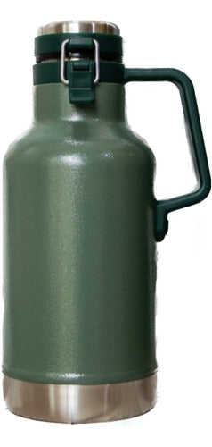 Generic Termo Growler De Acero Inoxidable 1900 Ml Varios Colores 0