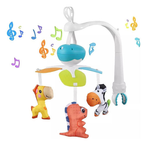 2-in-1 Musical Mobile Crib Toy Baby Sounds Babymovil Zaki 0