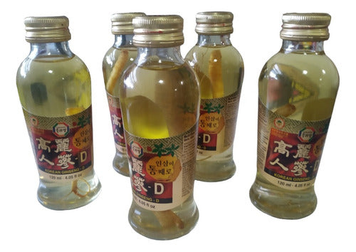 Korean Ginseng Drinkable With Root Pack X 5 Units 0