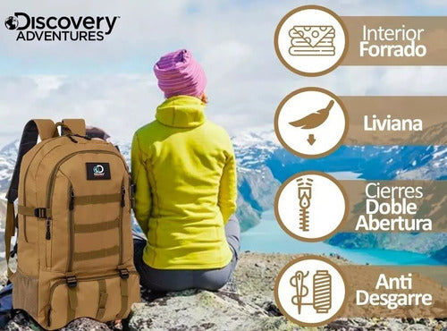 Discovery Camping and Trekking 50 Lts Backpack 12