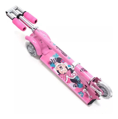 Dencar Foldable 3-Wheel Kids Scooter - Minnie Mouse 2