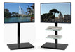 PUY Mobile TV Stand for Monitors 16 to 70' with Wheels 3