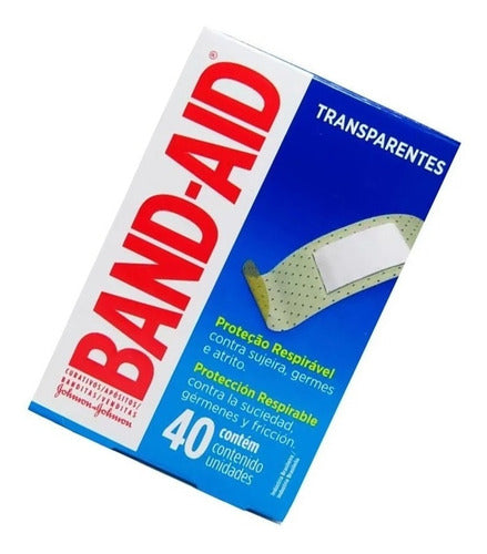 Johnson & Johnson Band-Aid Kit X3 Curitas Banditas Transparentes 40u 3