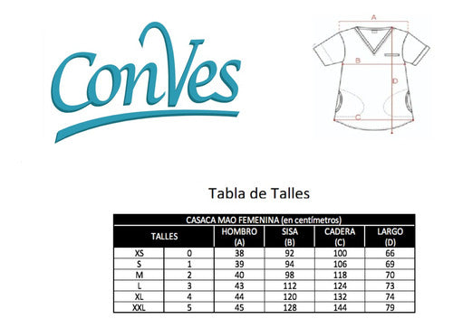 ConVes Women's Mao White Blouse - Exclusive Design 1