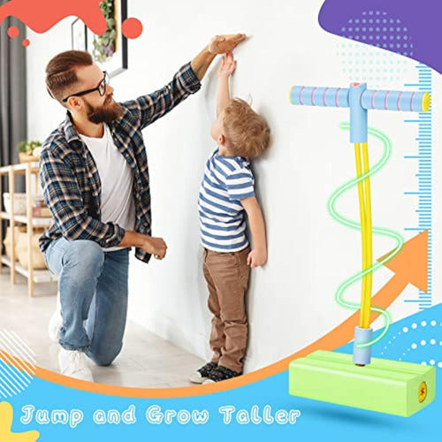 5-Piece Foam Pogo Jumper Stick Pogo Toy 5