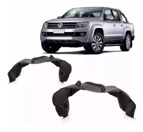 Kit X2 Pasarruedas Guardaplast Vw Amarok Delantero 2010/2019 1