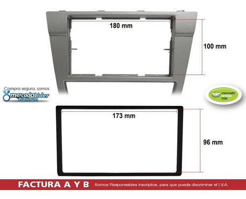 Fiamon Double Din Adapter for Volkswagen Gol Trend, Saveiro, Voyage G5 3