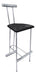 Mobilarg High Stool for Breakfast Bar Island Completely Chromed and Reinforced Modern Kitchen + Factory Warranty 7