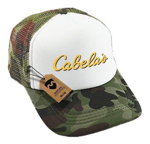 Cabela's Fishing Hunting Camping Cap - Mapuer T-Shirts 30