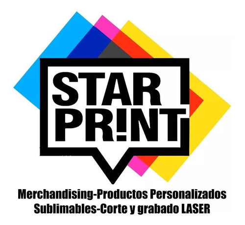 Star Print Toallita Personalizada X10 1