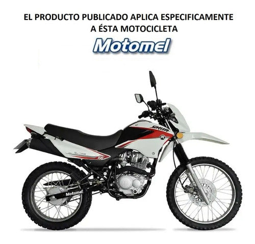 Motomel Skua 150 200 250 Tensor Estira Cadena Eje Rueda Tras 3