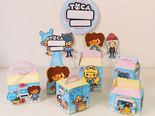 Toca Boca Life Printable Box Kit 0