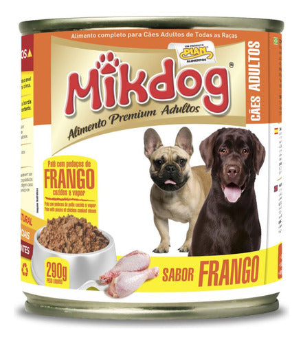 Alimento Húmedo En Lata Para Perros Mikdog Tcs 0