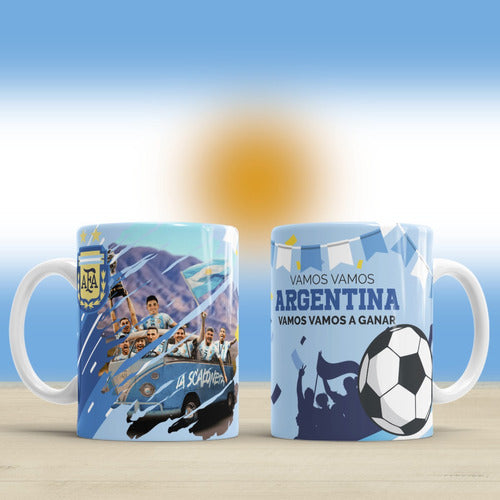 Sublismall Argentina Champion Mugs | Plastic Polymer | Wholesale X 20 6