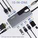 Hub Usb C Adaptador Usb C Para Macbook Pro Us 1