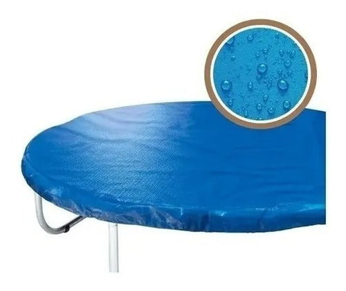 Round Trampoline Bed Cover with Elastic Bands by Meiso 1