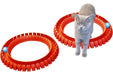 Conjunto De Pista Flexible Bola Mágica Para Gatos Naranja 2