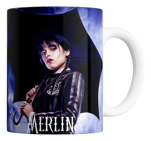 Punto Bizarro Taza De Ceramica - Merlina (varios Modelos) 0