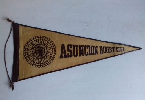 Antiguo Banderín Asuncion Rugby Club 1985 Unico Dueño 0