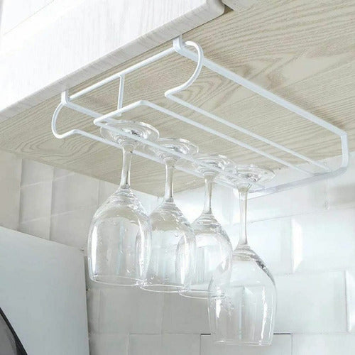 Genérica Porta Copas Colgante Metal Para Estante Accesorios Cocina 2