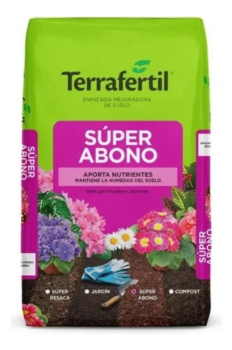 Terrafertil Super Rosales and Jasmines Plant Feed Substrate 5 Lts 0
