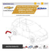 Moldura Guardabarro Trasero Der Tracker 20/ Chevrolet Origin 3