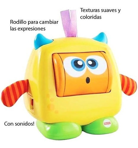 Fisher-Price Early Stimulation Baby Plush Monster with Sounds 2