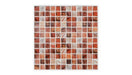 Glass Mosaic Tile Red Material 30x30 - Piú 0