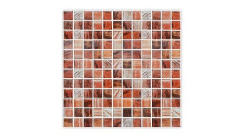 Glass Mosaic Tile Red Material 30x30 - Piú 0