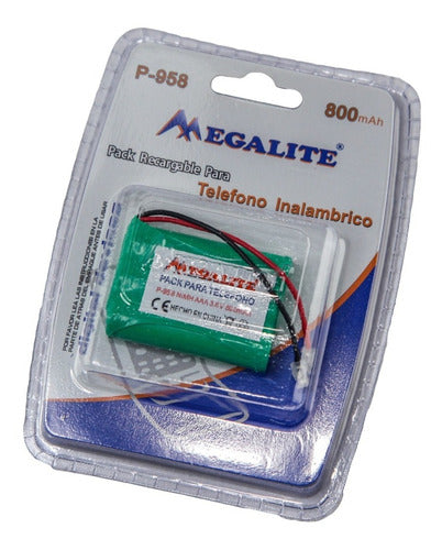 Megalite 3x AAA 3.6V 800mAh Ni/MH Rechargeable Battery for Telephones 0