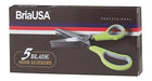 Briausa 5 Blade Professional Herb Scissors Tijera De Cocina 2