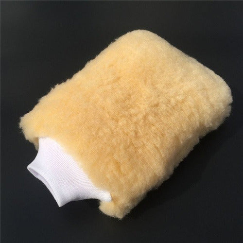 Synthetic Wool Auto Wash Glove Mitt Sponge 28 X 20 Cms 4