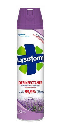 Pack of 36 Units Lavender Disinfectant 360ml Lysoform Pro 0