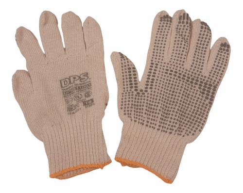 Balumba Deco & Garden Lightweight Cotton Dotted Gloves 0