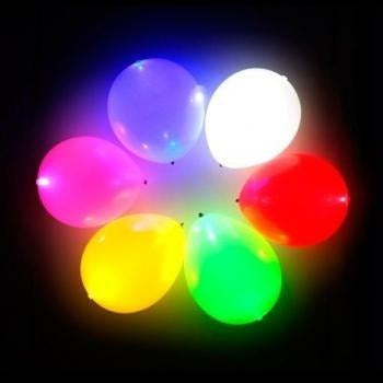 Silverled Set of 30 LED Light Balloons in Various Colors 3