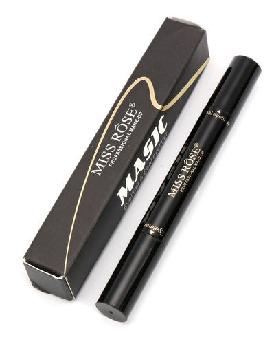 Magic Liquid Black Eyeliner with Cat Eye Stamp 0