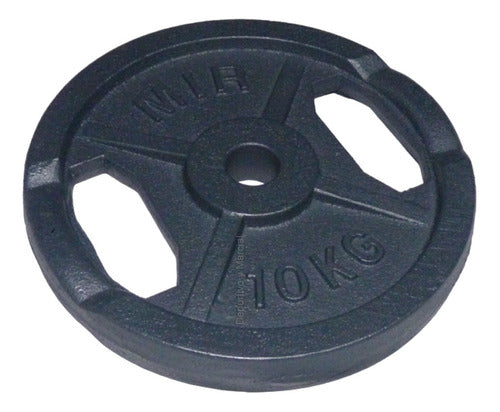 Mir 10 Kg Cast Iron Weight Plate for Dumbbell Bar 1