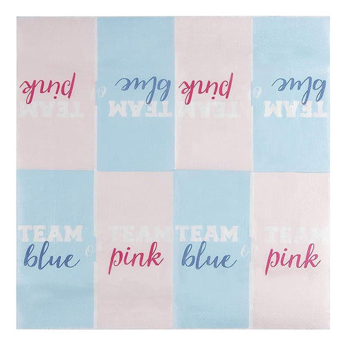 BLUE PANDA Supplies for Gender Reveal Party, Napkins 3