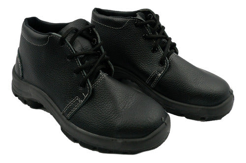 V-Seg Black Safety Ankle Boot Without Toe Cap - Sizes 39-46 0