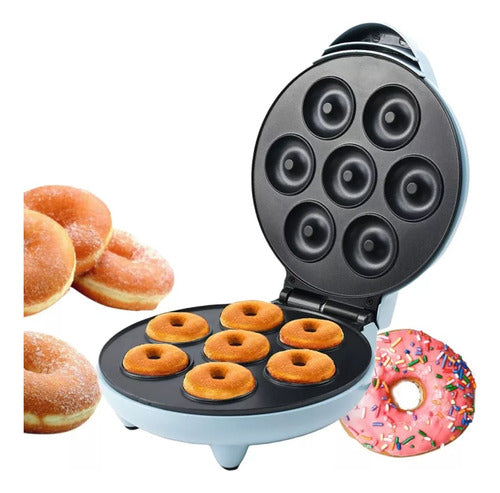 Generic Mini Donut Maker, Waffle Type, Non-Stick 0