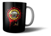 Maldives Design Taza De Cerámica - Guns And Roses 0