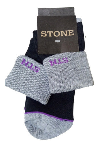 Stone Pack X2 Thermal Leggings for Women with Turned-Up Cuffs 13008 3