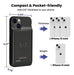 Newdery 4700mAh Battery Case for iPhone 13 Mini/12 Mini 7