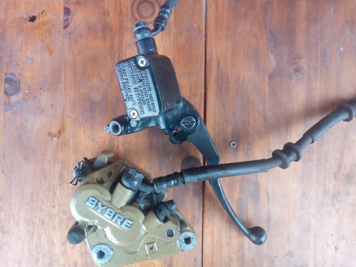 Rouser Caliper De Freno Delant+Flexible+Bomba+Maneta Ns 200 1